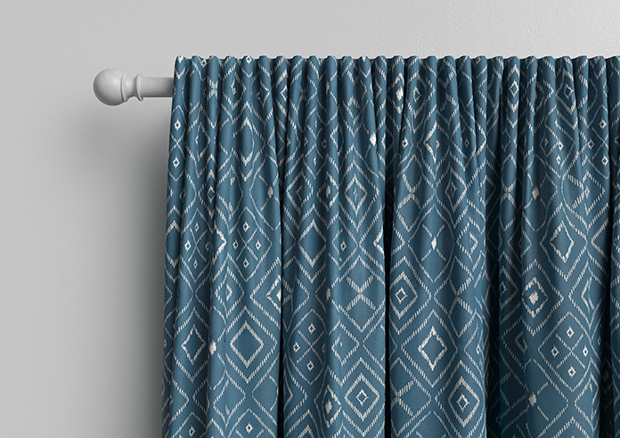 Newquay, Cerulean - Made to Measure Curtain - Image 10